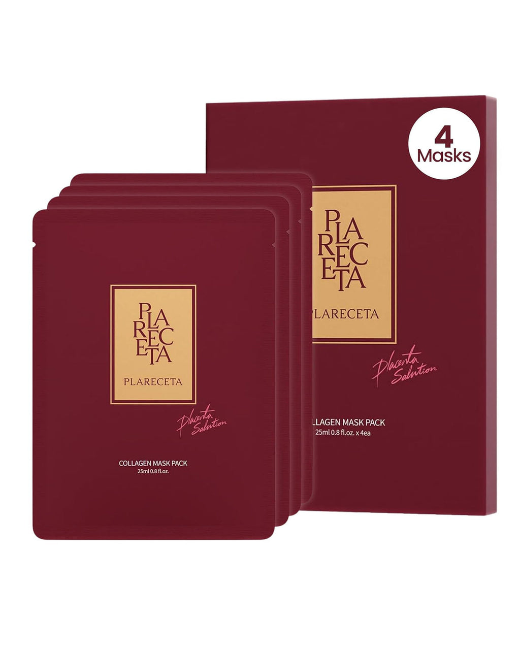 PLARECETA Collagen Mask Pack.